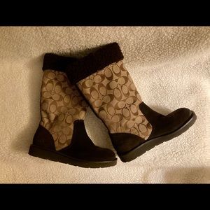 Authentic Coach “Kally” Signature Boots